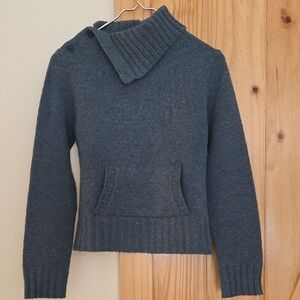 Y2K J.Crew Cozy Blue Women's Sweater